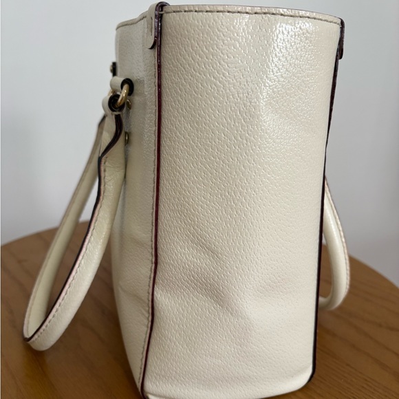 Kate Spade Ivory Leather Bag - Picture 4 of 12